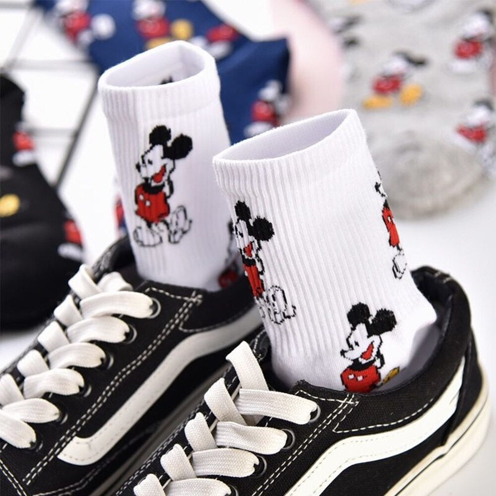 Calcetines de algodón Disney Mickey Mouse