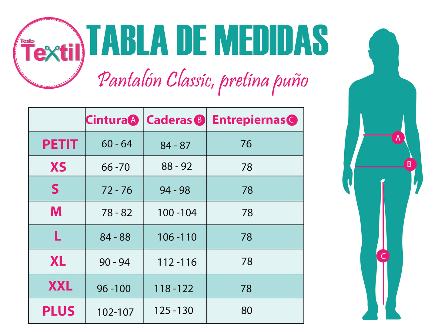 PANTALON CLASSIC COLORES