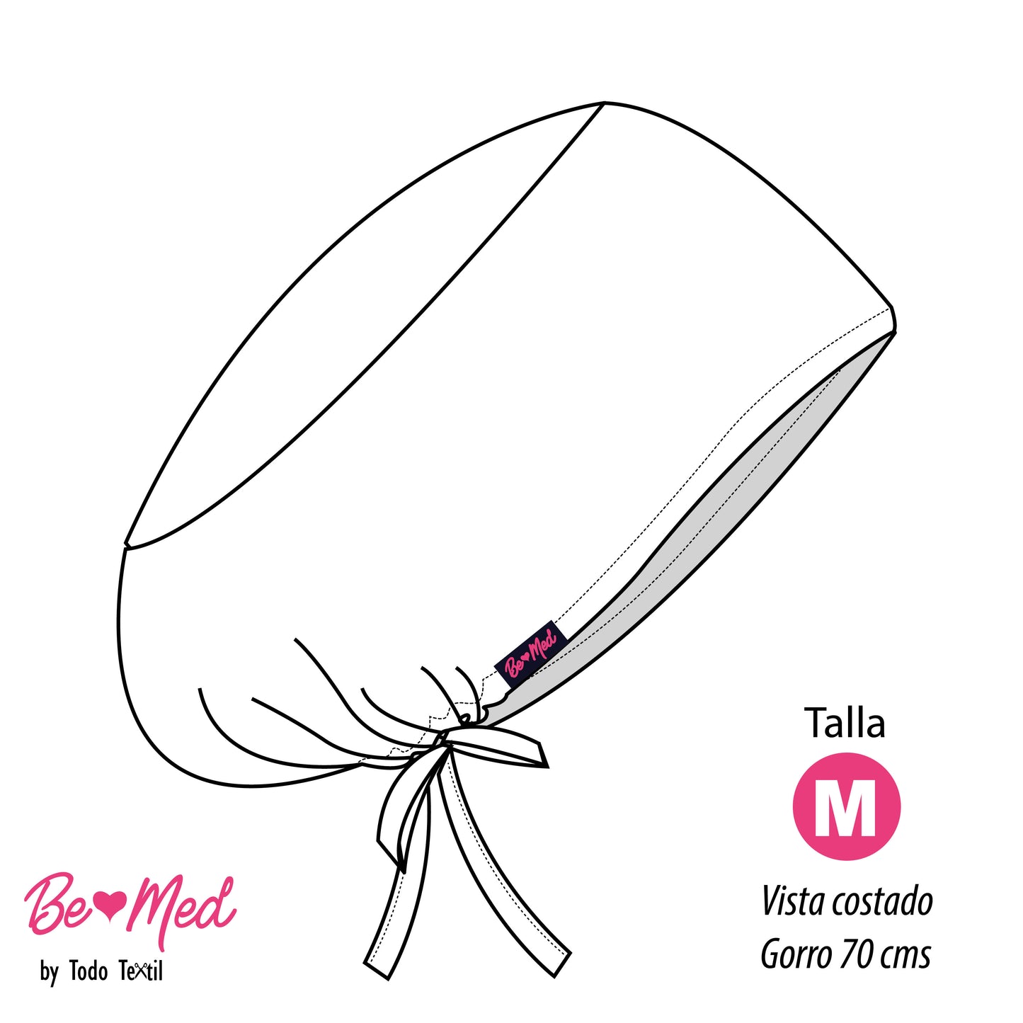 Gorro Medico Mujer Be Med- Mejorate Pronto!