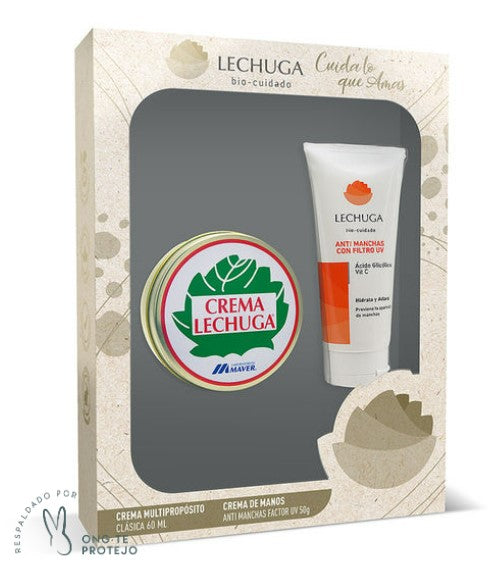 Pack Lechuga Clasica + Crema Manos anti Manchas.