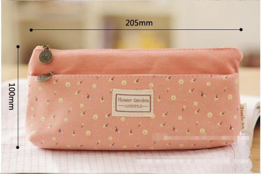 Estuche hermoso con doble cremallera