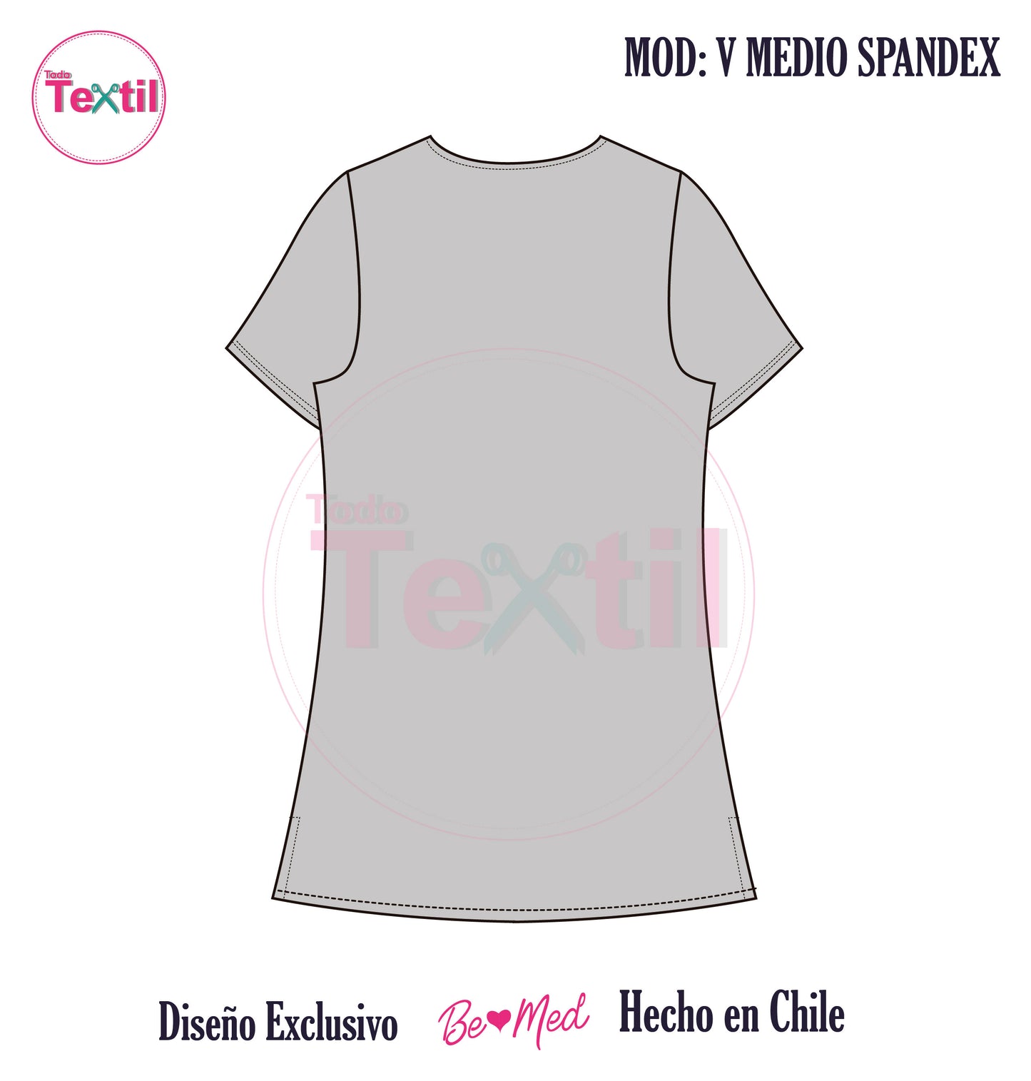 SUPER PRECIO Top Scrubs Hello Kitty, Todo Textil